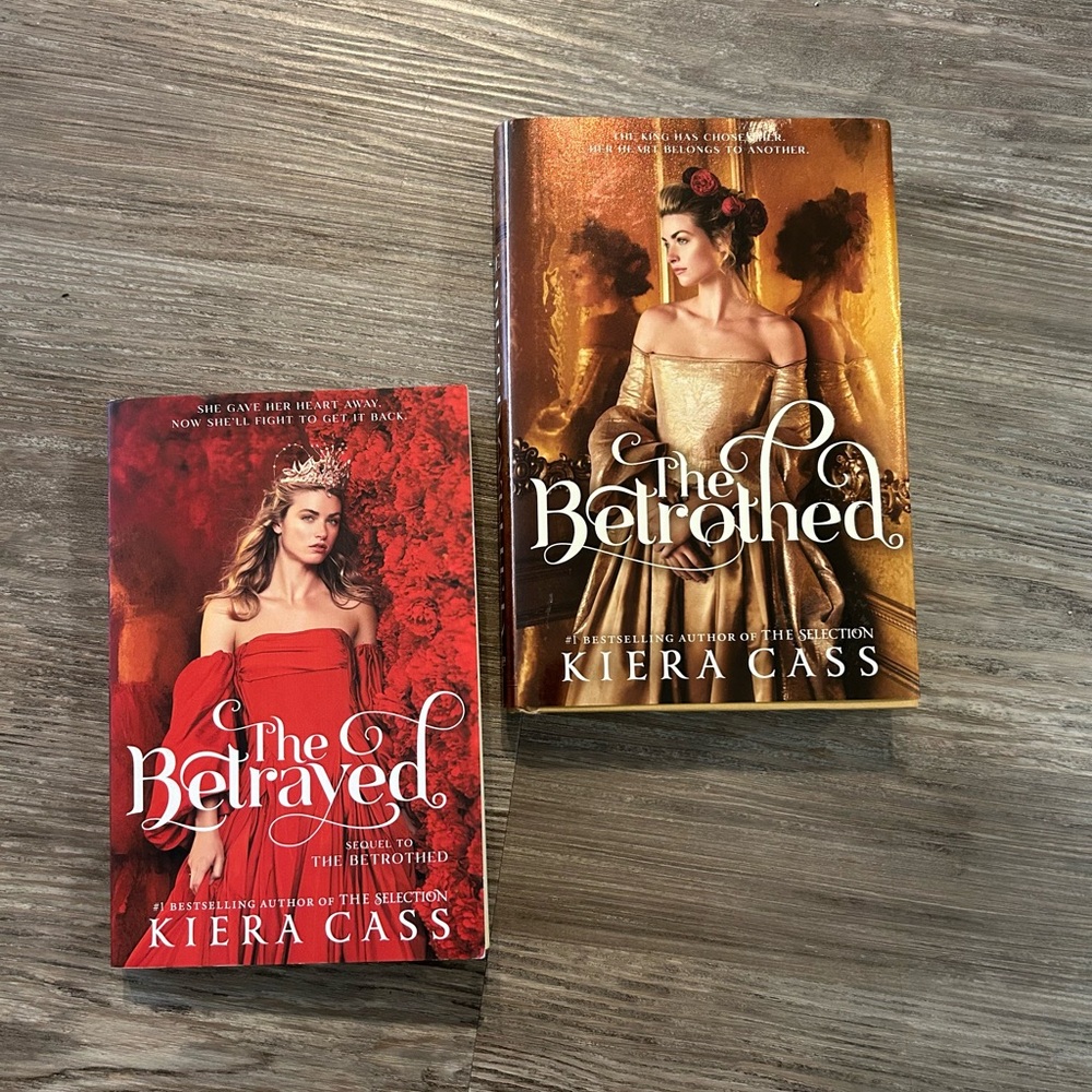 The Betrayed and The Betrothed Books by Kiera Cass